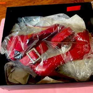 RED Bebe Stilletos brand new with tag.